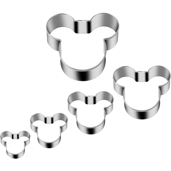 Mouse Cookie Cutter, 5-pack