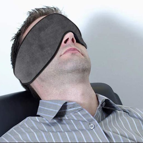 Bluetooth Eye Mask Sleep Headset, 20-28 Justerbar Fregenberg Music 3D Sleep Mask Bluetooth, Trådlös