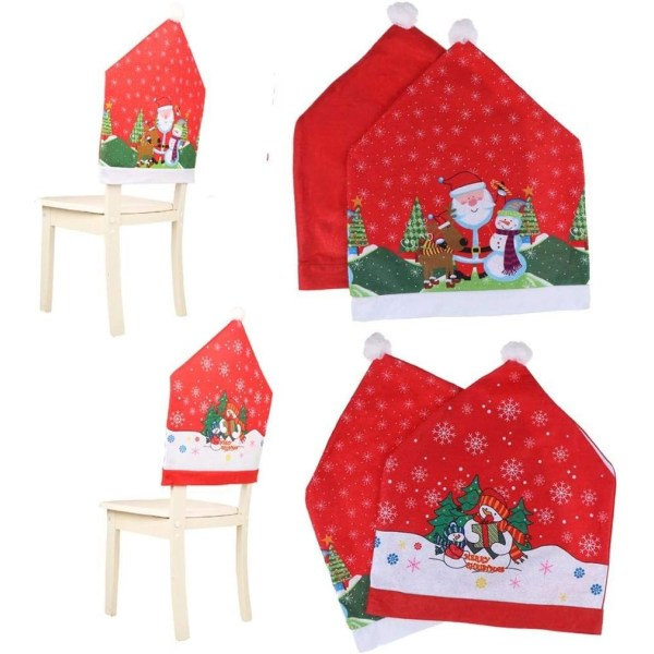 Tomtehatt Cover Non Woven Julmiddagsdekorationer-6 stycken