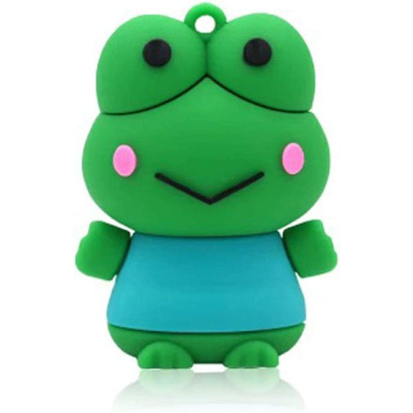 Cartoon Memory Thumb Stick U Disk (16 GB, groda)