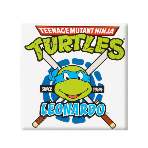 Teenage Mutant Ninja Turtles Leonardo Kylskåpsmagnet One Size Wh Vit/Grön/Blå One Size