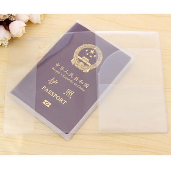 Transparent genomskinligt cover Case Organizer ID-kort genomskinligt