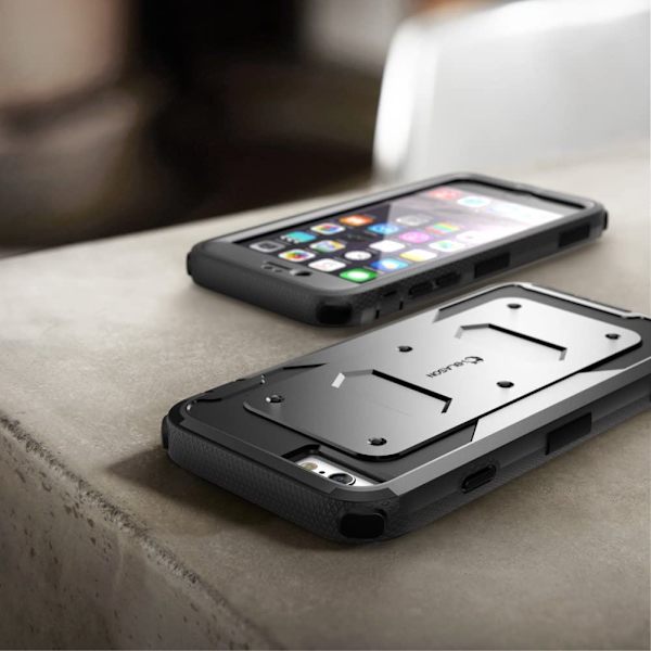 iPhone 6s / 6 Case Skärmskydd Case Svart