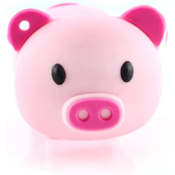 Nyhet Pink Piggy Shape Design 128GB USB 2.0 Memory Stick
