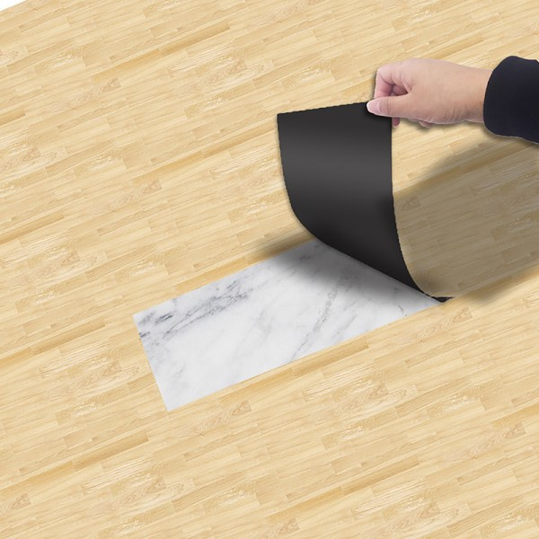 3D Kakelgolv Trappdekal Självhäftande kök Badrumsinredning Ekstruktur 20x300cm