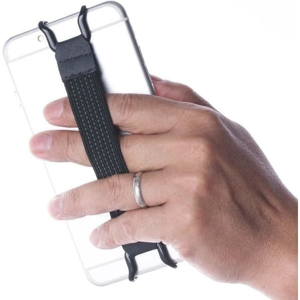 3 st mobiltelefon handrem, elastiskt greppbälte