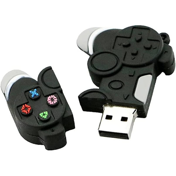 4GB USB 2.0 Flash Drive Roliga spel Controller Shape