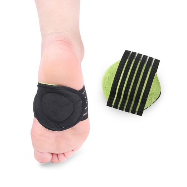 2 st Thickening Count Foot Dämpade fotvalvsstöd med Absorbi