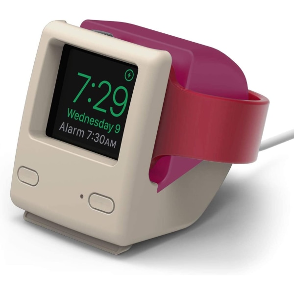 Apple Watch Stand kompatibelt med iWatch-serien[Aqua Pink]