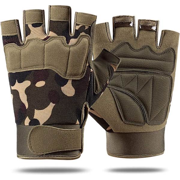 Taktiska handskar (Jungle Camouflage - M)