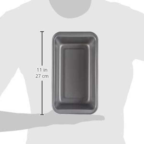 2-pack bakning non-stick rostat bröd form form rektangulär toastlåda ugn special bakplåt