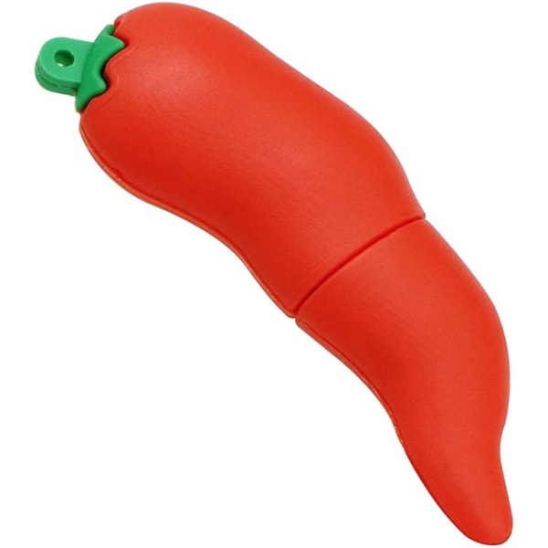 Söt Red Chili USB 2.0 Flash Pen Drive 64GB Pepper