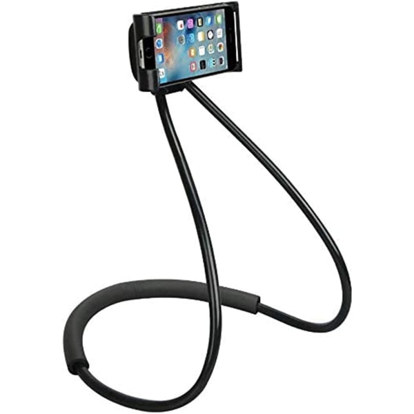 Universal Smart Mobile Phone Stand, Lazy Phone Holder (svart)