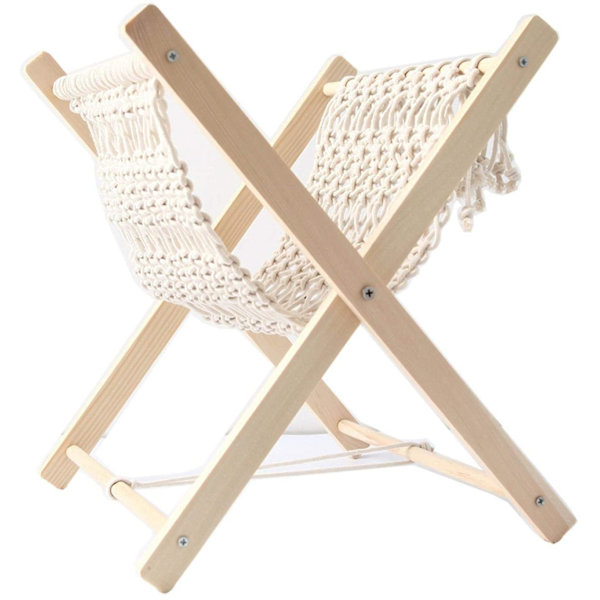 Bohemian tidningsställ Macrame tidningsställ, handvävt ställ för att placera böcker, tidningar, anteckningsböcker