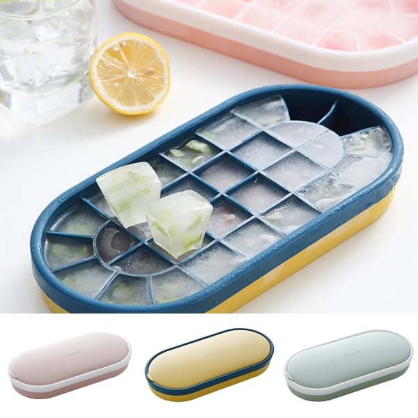 Grid Form Hushålls 3D molds rosa