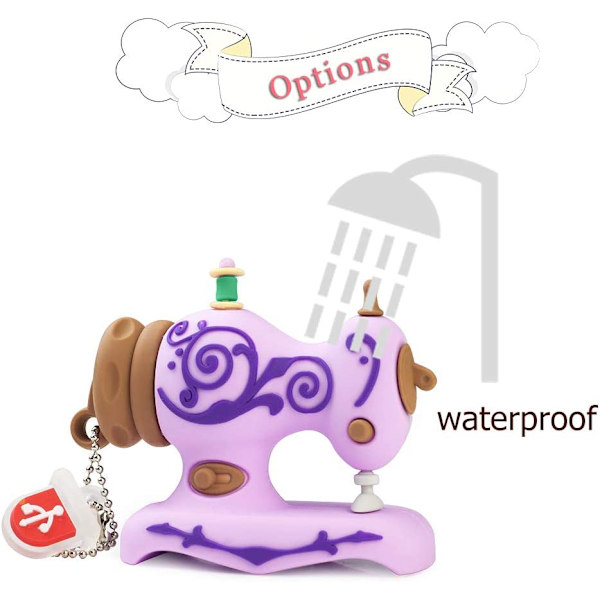 Broderi symaskin Shape Memory Stick, lila 128GB