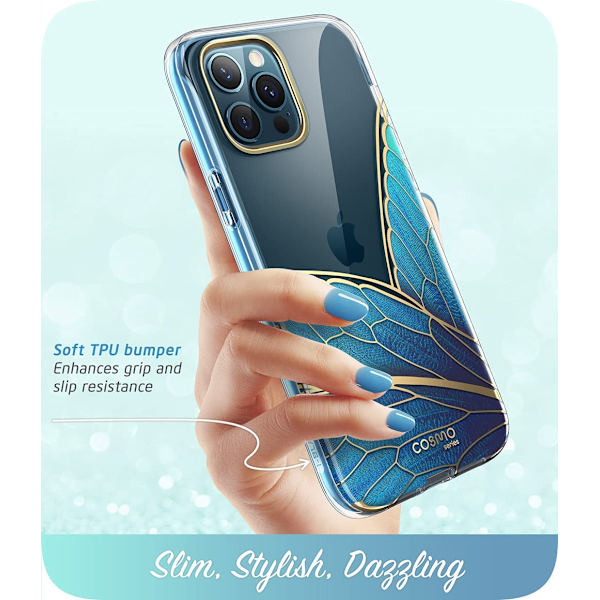 iPhone 12 Pro Max Slim Snyggt case Butterfly