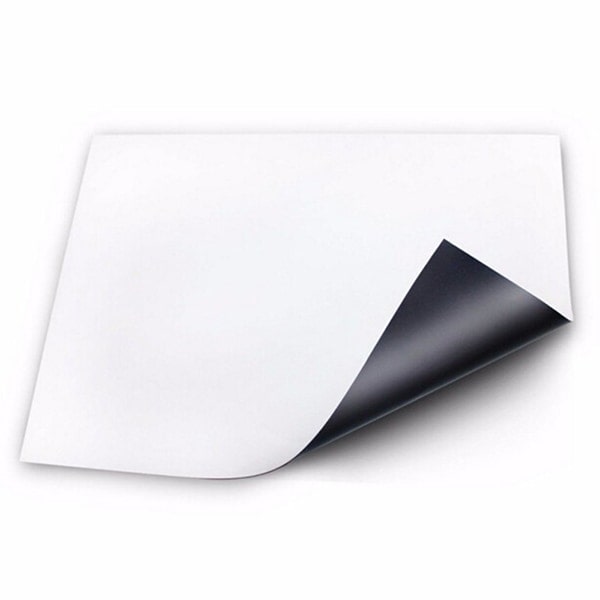 Flexibel A4 magnetisk whiteboard för kyl vit