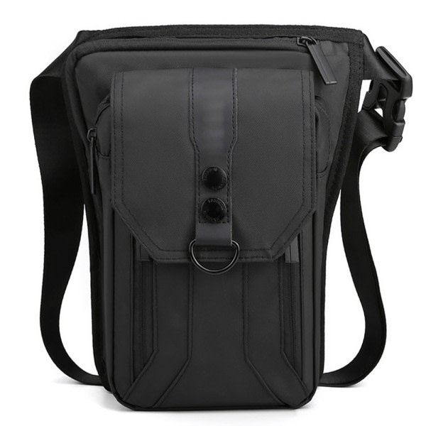 Ny crossbody-väska för utomhuscykling och vattentät benväska black