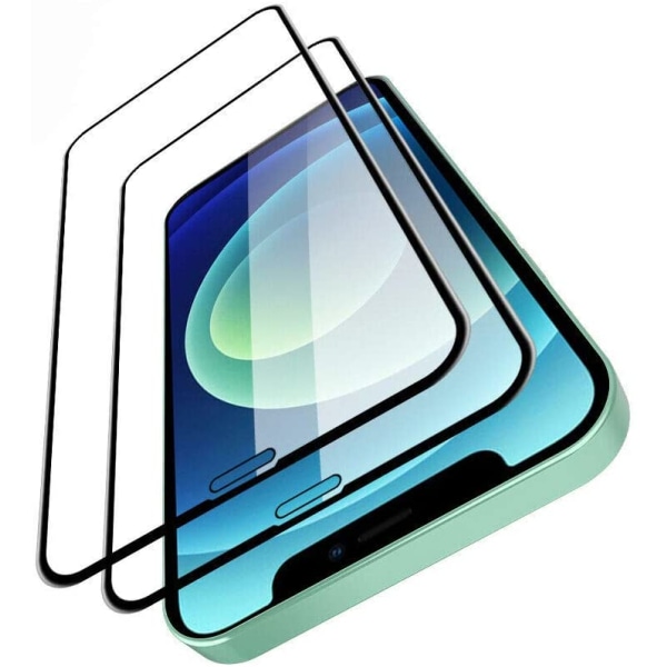 iPhone 12/12 Pro Skärmsläckare i härdat glas med full täckning