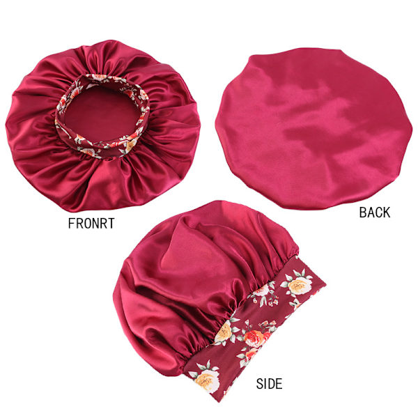 Bohemisk printed cap (svart)