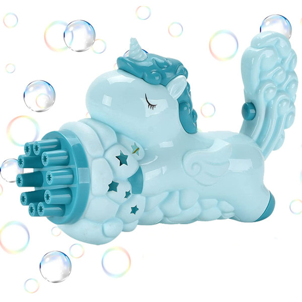 Bubble Machine Unicorn Bubble Gun för barn för Bubble Blue 7dff Fyndiq