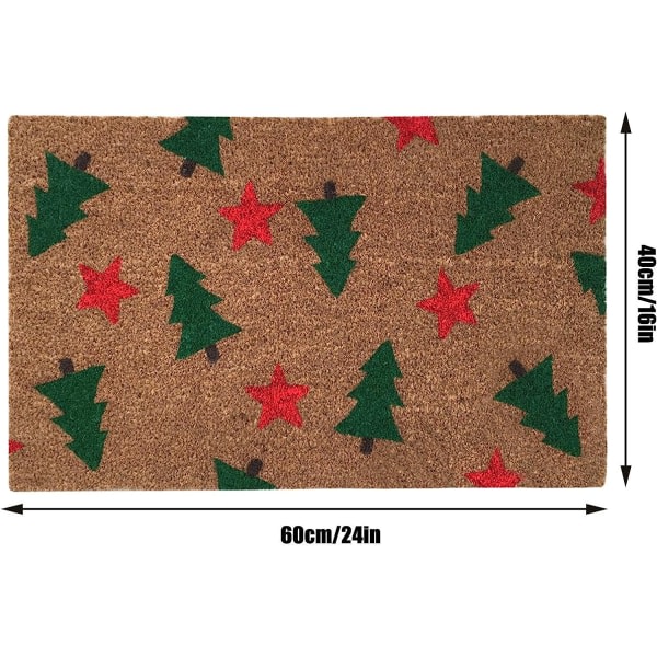 Jul Dörrmatta Patchwork Heminredning Halkfria dörrmattor