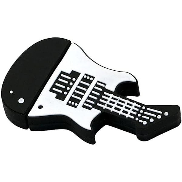 32GB USB 2.0 Flash Drive Tecknad Musik Gitarr Violin Form