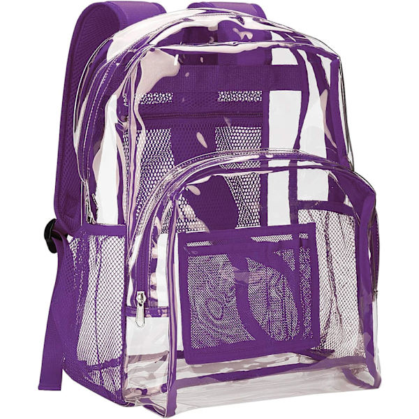 Vorspack Clear Backpack Heavy Duty PVC Transparent Ryggsäck