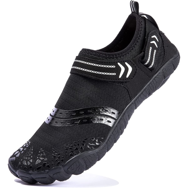 Aquatic Water Beach Shoes för män Halkskydd (41EU svart) black 41EU
