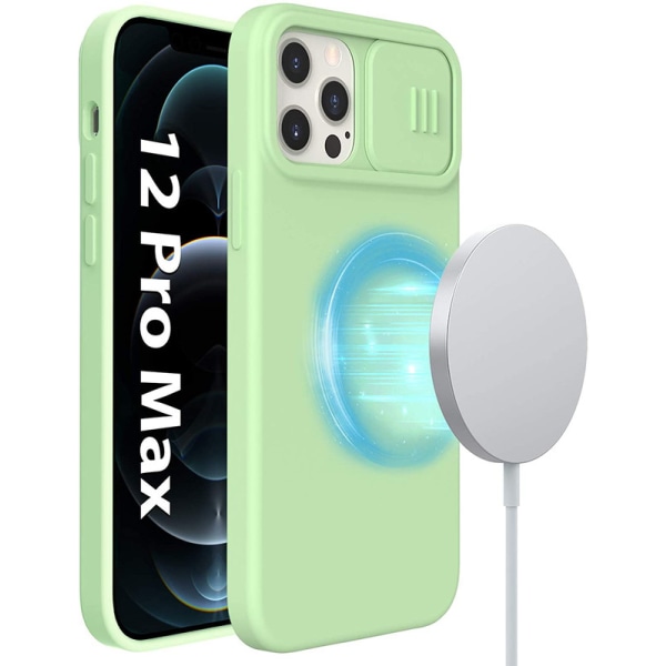 iPhone 12 pro max Slide Camera Protect Cover Grön