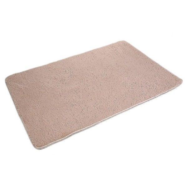 Fiber Hus Vardagsrum Sovrum Matta Antisladd Shaggy Matta Khaki