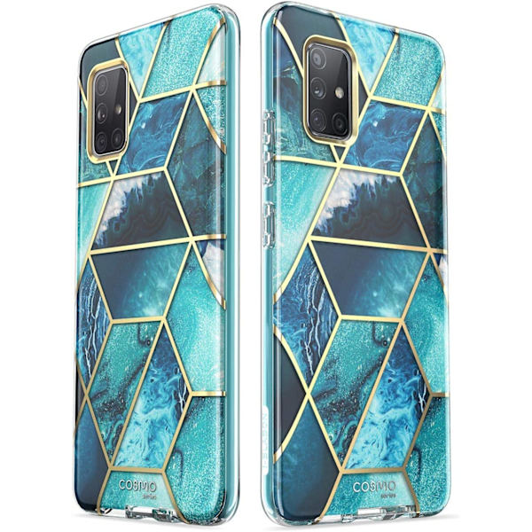 Samsung Galaxy A51 Case Skärmskydd (Ocean)