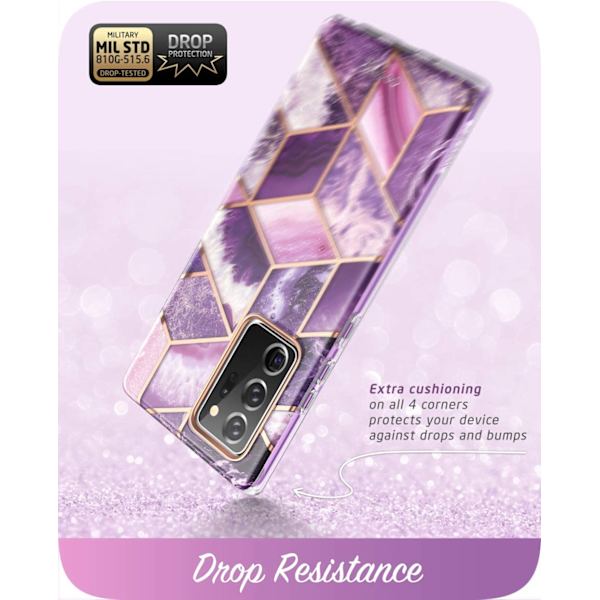Galaxy Note 20 Ultra 5G Bumper Marble Design Case Ameth