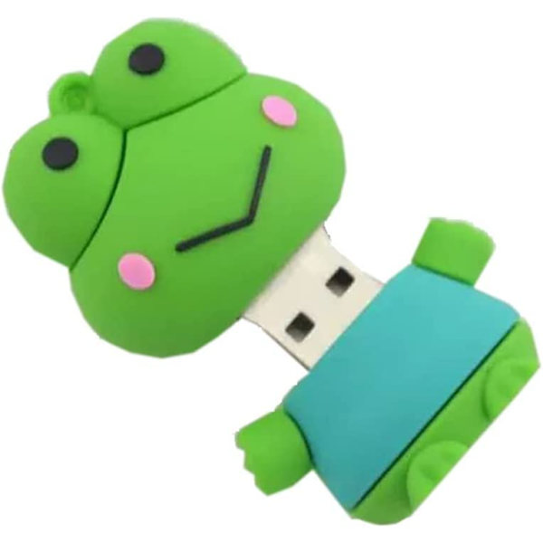Cartoon Memory Thumb Stick U Disk (16 GB, groda)