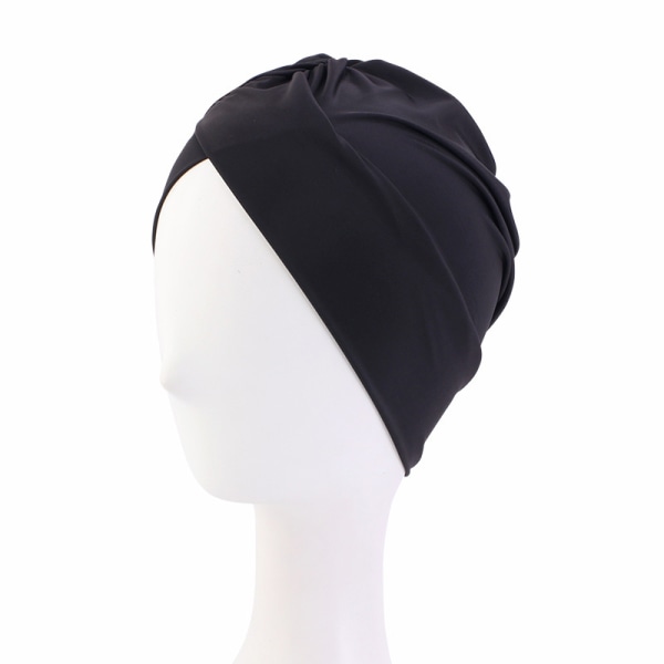 Cool elastisk cap cap (svart)
