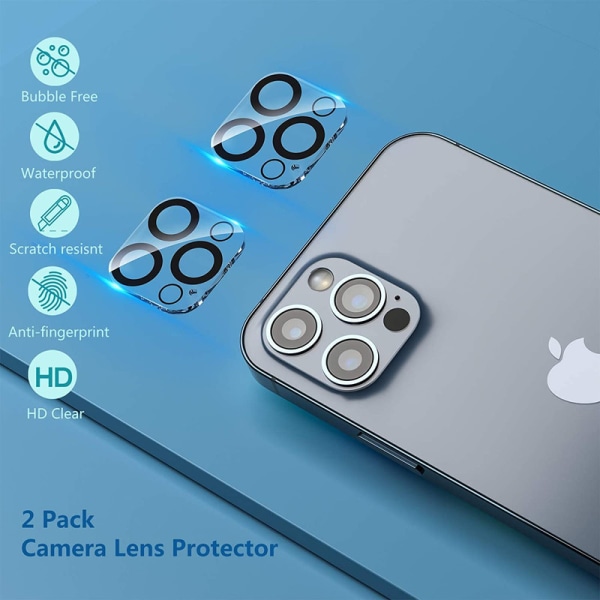 iPhone 12 Pro Skärmskydd i härdat glas med full täckning