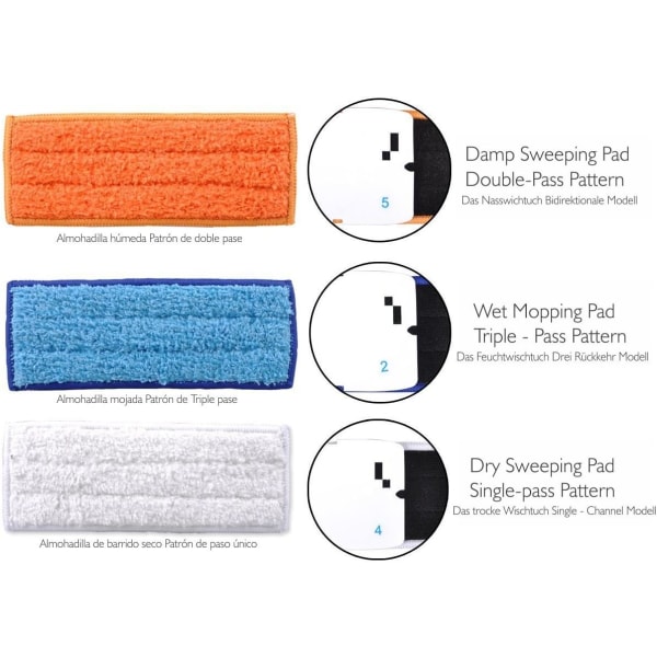 5-pack med 240 våtservetter, återanvändbara mikrofiberservetter