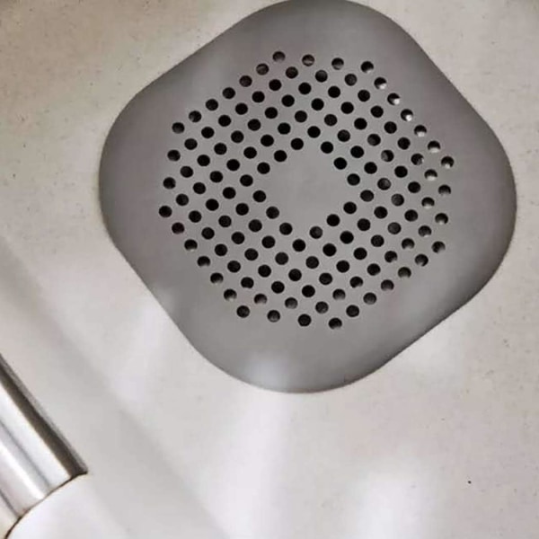 6 stycken avloppsfångare avloppsgaller badkar hårfilter diskbänksfilter avloppsavloppsfilter