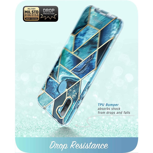 Samsung Galaxy A11 Case Slim Case Inbyggd case Ocean