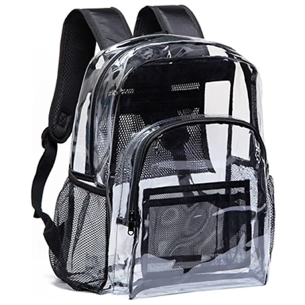 Vorspack Clear Backpack Heavy Duty PVC Transparent Ryggsäck