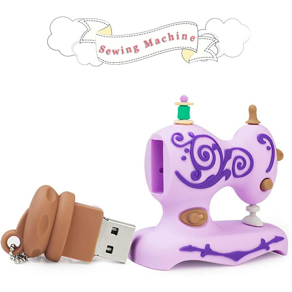 Broderi symaskin Shape Memory Stick, lila 128GB