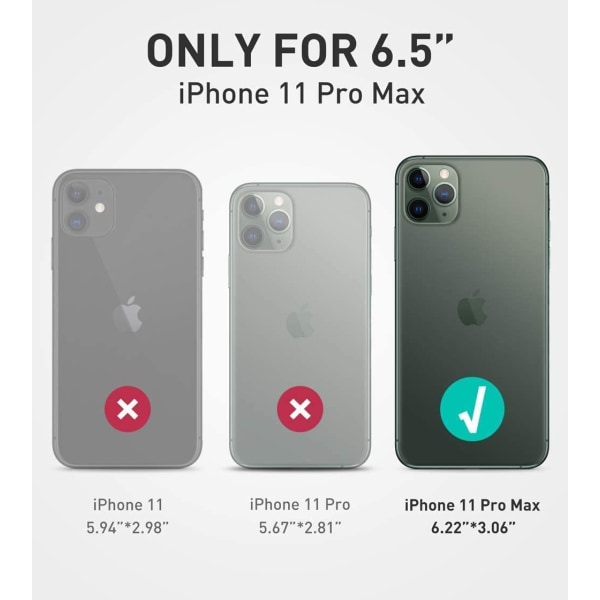 iPhone 11 Pro Max roterbar ringhållare Kickstand marmor