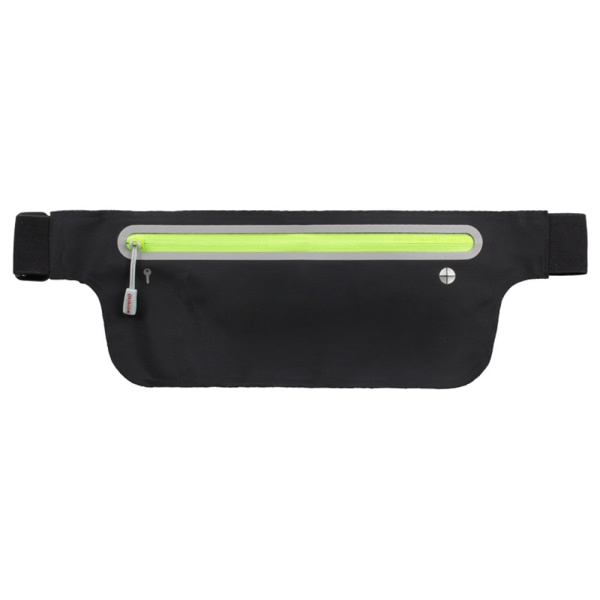 Ultra Slim Running Waist Pack, Lättviktsväska, Vattentålig svart