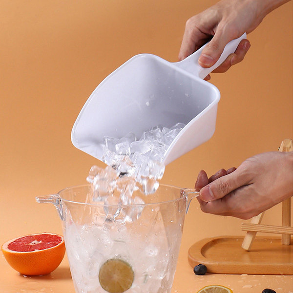 Kök plast mjöl is spade multifunktionell förtjockad torrmat spade godis bröllop spade