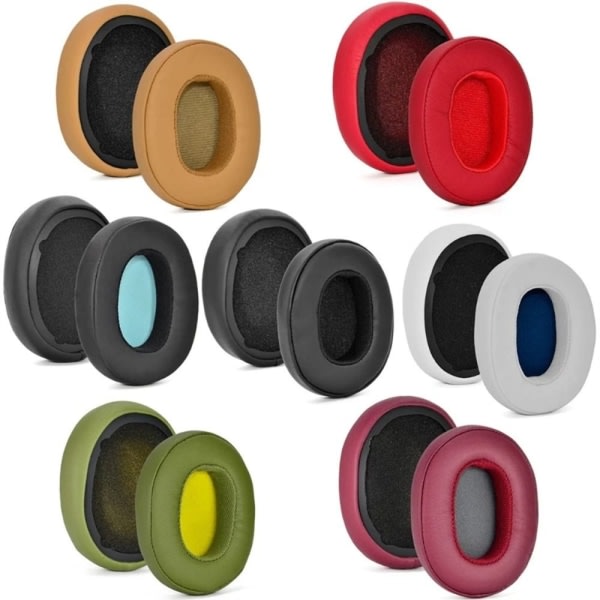 1 par utbytesöronkuddar till Skullcandy Crusher SVART