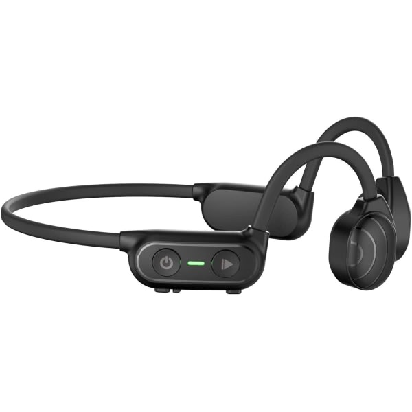 Bone Conduction Hörlurar Bluetooth 5.0, Wireless Open Ear Black