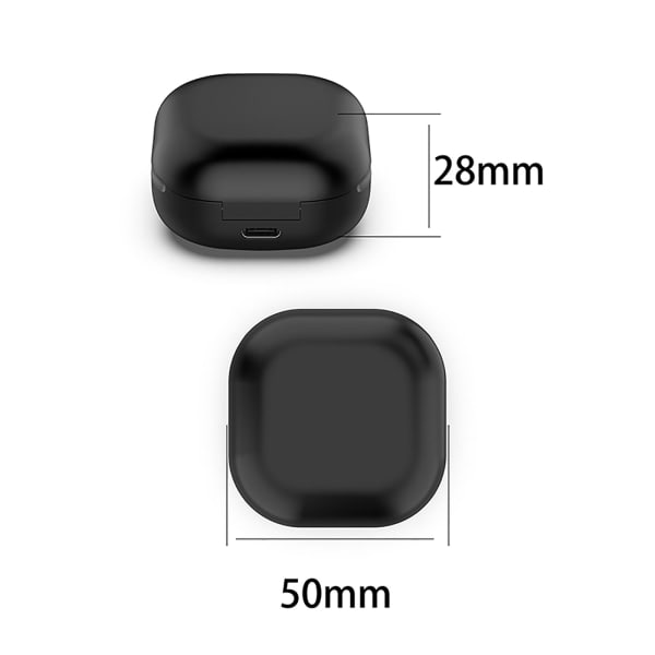 Case till Samsung Galaxy _Buds Live hörlurar svart