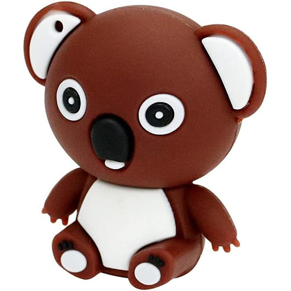 32GB Animal Brown Koala Pendrive USB -minne