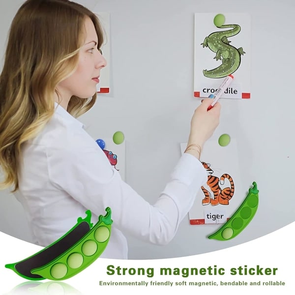 Creative Kylskåpsmagneter i gummi 3D Kylskåpsmagneter Fruit Fridge Mag